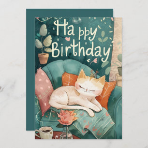 Wishing You a Day Filled With PURRTH-day Love