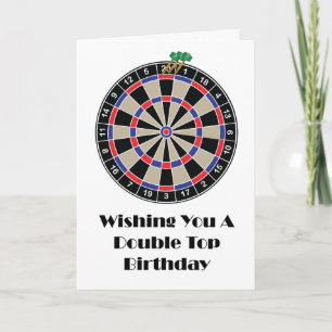 Wishing You A Double Top Birthday Card