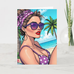 Wishing You a Great Summer   Saying Hi Card