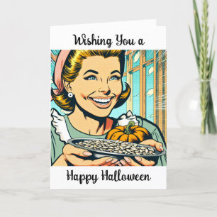 Wishing You a Happy Halloween Holiday Card