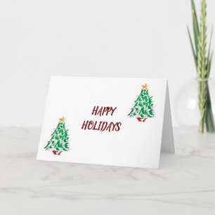 WISHING YOU A HAPPY HOLIDAY SEASON CARD