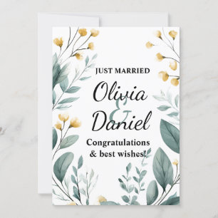 Wishing You a Lifetime of Love & Happiness Invitation