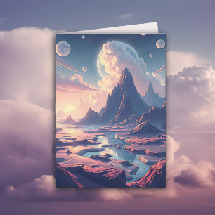 Wishing You a Magical Birthday   Otherworldly Art Card