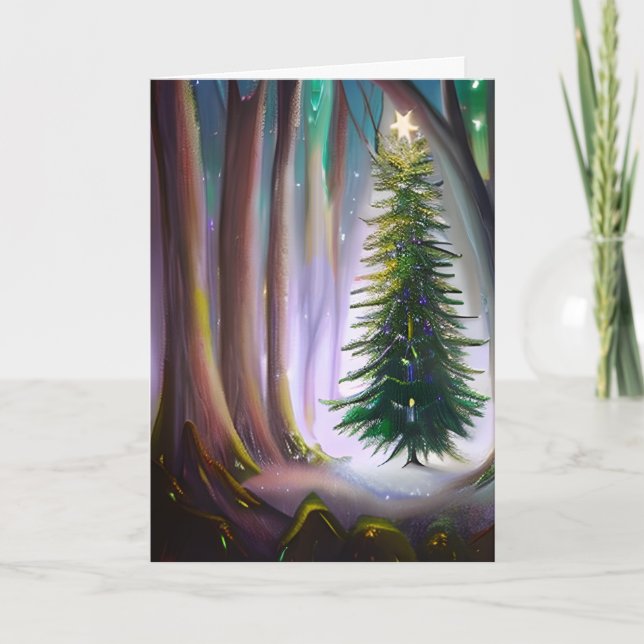 Wishing You a Magical Christmas Card (Front)