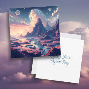 Wishing You a Magical Day Otherworldly Art Card