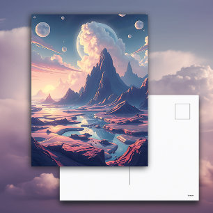 Wishing You a Magical Day Otherworldly Art Postcard