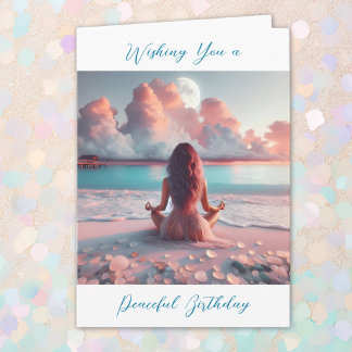 Wishing You a Peaceful Birthday full of Love Card