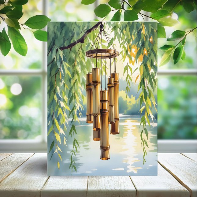 Wishing You a Peaceful Birthday | Weeping Willow Card (Creator Uploaded)