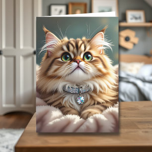 Wishing You a Purr-fect Birthday Card