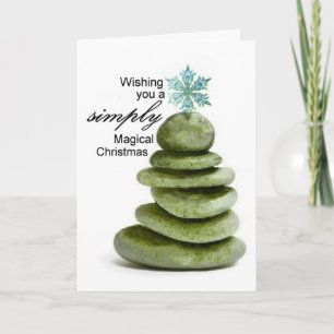 Wishing you a simply magical Christmas Holiday Card