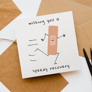 Wishing You A Speedy Recovery Get Well Soon Card