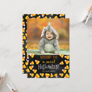 Wishing You A Sweet Halloween Photo Cards