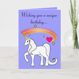 Wishing You a Unique Birthday... Card