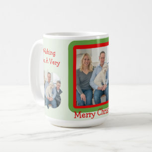 Wishing You a Very Merry Christmas PHOTO  Coffee Mug