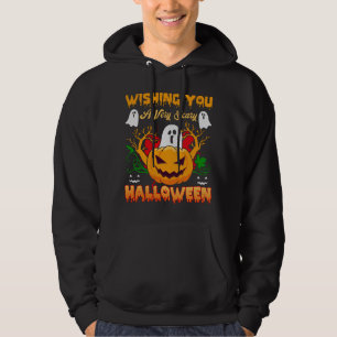 Wishing You a Very Scary Halloween Hoodie