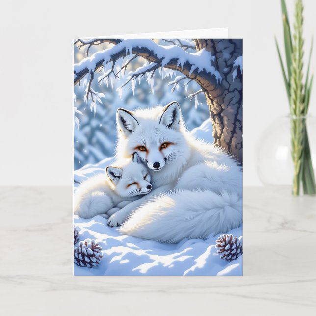 Wishing you a Warm Cosy Birthday Card (Front)