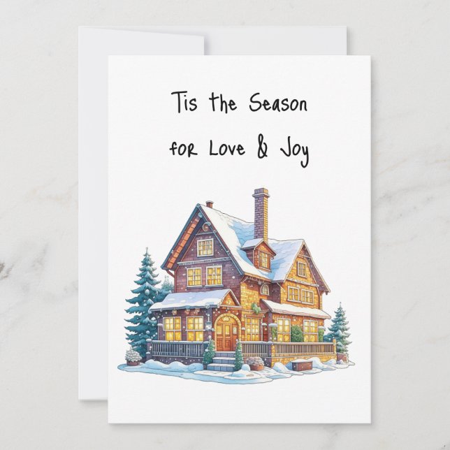 Wishing You a Warm Holiday Season Christmas (Front)