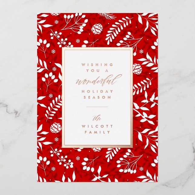 WISHING YOU A WONDERFUL HOLIDAY | Add Your Photo (Front)