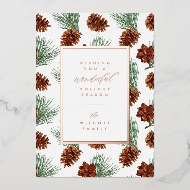 WISHING YOU A WONDERFUL HOLIDAY | Add Your Photo (Front)