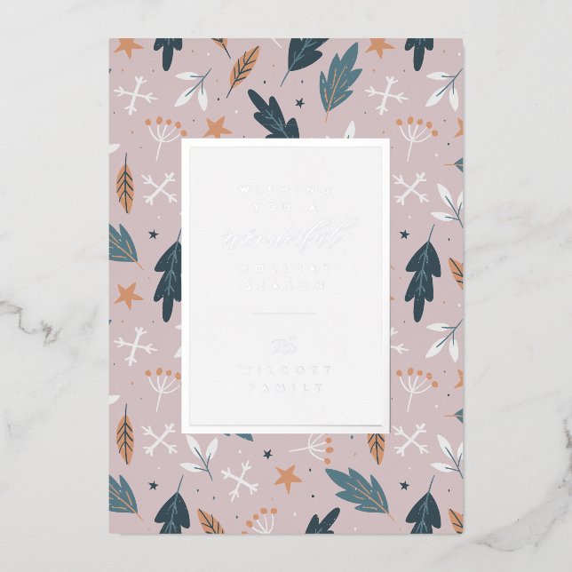 WISHING YOU A WONDERFUL HOLIDAY | Add Your Photo (Front)