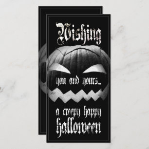 Wishing you and yours a creepy happy Halloween