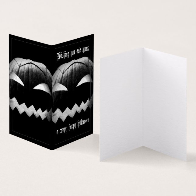 Wishing you and yours a creepy happy Halloween (Inside and Outside)