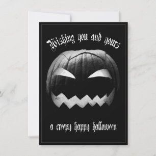 Wishing you and yours a creepy happy Halloween