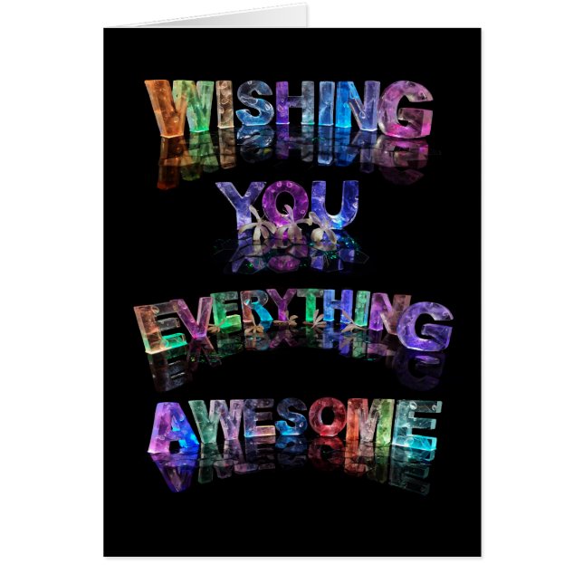 Wishing You Everything Awesome (Front)