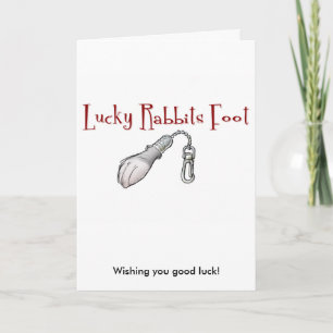 Wishing you good luck! card