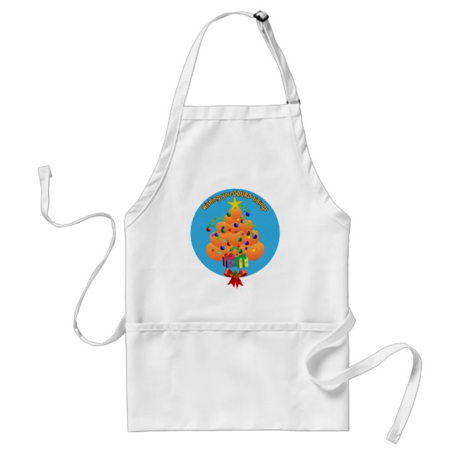 Wishing you Gourd Tidings Standard Apron (Front)