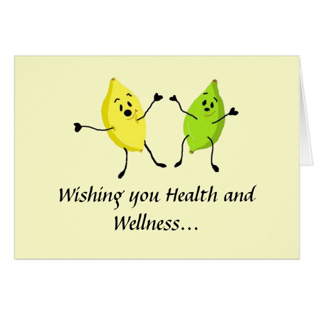 Wishing you Health and Wellness (Front Horizontal)