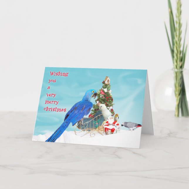 Wishing You Holiday Card (Front)