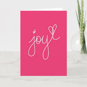 WISHING YOU "JOY" AT EASTER AND ALL YEAR LONG HOLIDAY CARD
