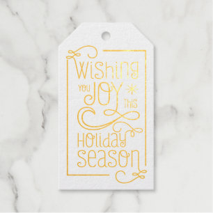 Wishing you Joy Gift Tags