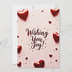 wishing you Joy  Invitation