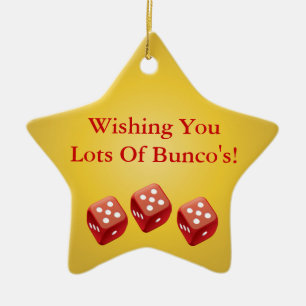 Wishing You Lot's of Bunco's Gift Ornament