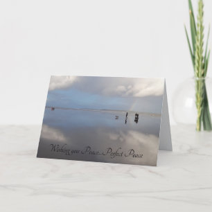 Wishing you peace... card