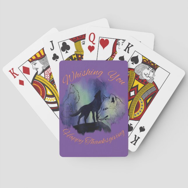 Wishing You Playing Cards (Back)