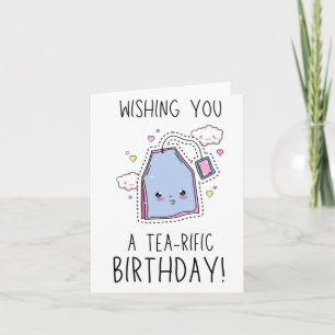 Wishing You Puns Birthday Card