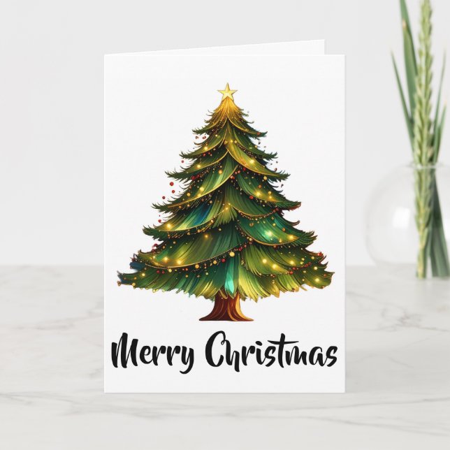 Wishing You The Most Wonderfullest Christmas Ever! Holiday Card (Front)