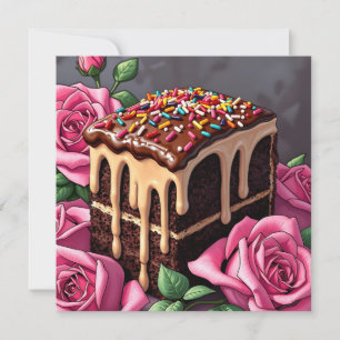Wishing You the Sweetest Birthday Cake Card