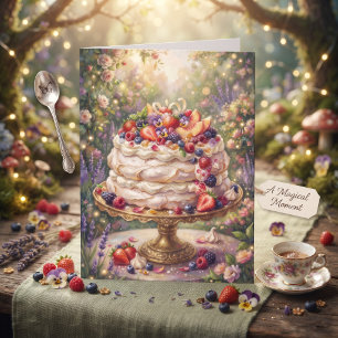 Wishing you the Sweetest Birthday Pavlova Card