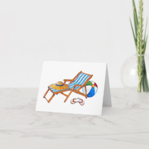 Wishing you tons of fun in the sun card