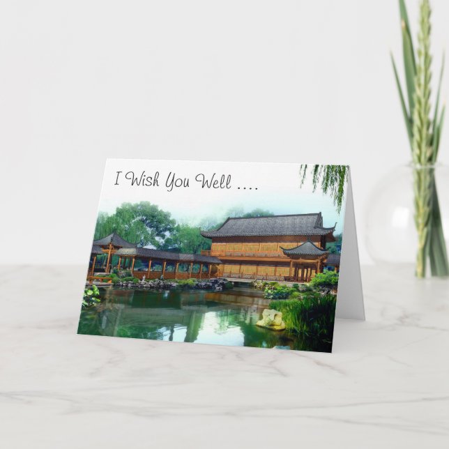 Wishing you well ... card (Front)