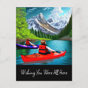 Wishing You Were All Here Postcard