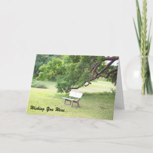 Wishing you were here Greeting Card