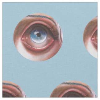 Wisp Eyeball Pop Surrealism Big Eyed Fabric