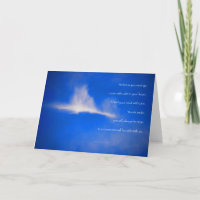 “Wispy Clouds #47” with poem