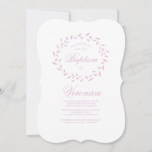 Wispy Wreath Invitation