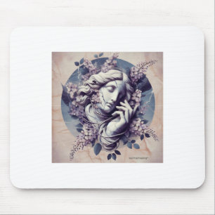 Wisteria Bliss Sticker  Mouse Pad